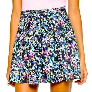 Parker Floral Sonya Skirt. Womana mini skirt size 10